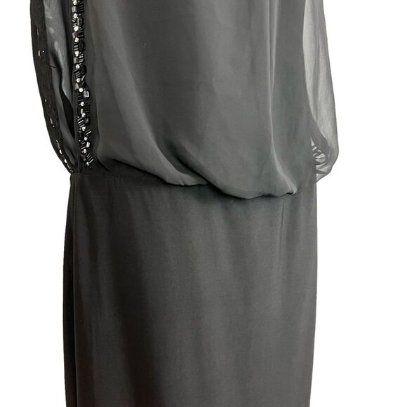 SCARLETT Little Black Cocktail Party NWT Rhinestone Whimsigoth Goth Dress sz 4 - Picture 2 of 9